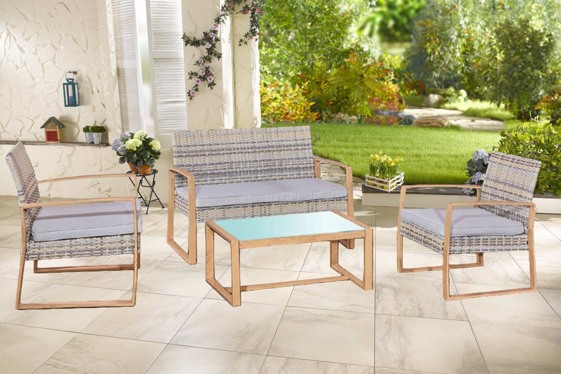 Gartenlounge »Riva« Gartengruppe Vintage